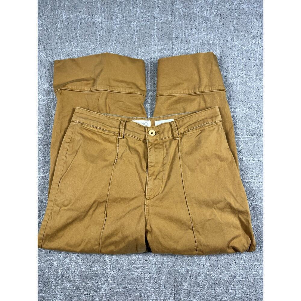 Chino's by Anthropolgie Wide Leg Cropped Pants Size 4